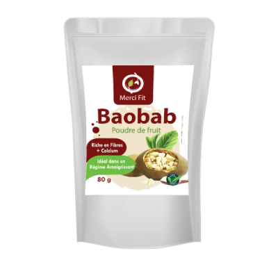 Poudre de fruit Baobab