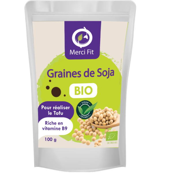 Graines de soja BIO 100G