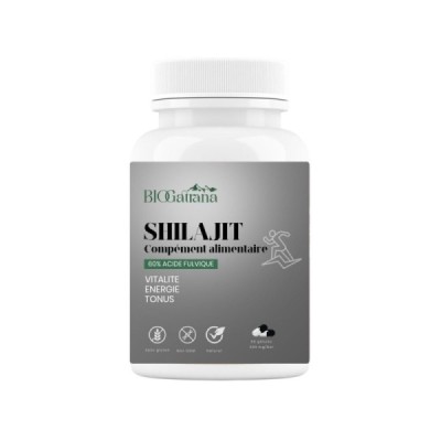 Shilajit 60% acide fulvique - Bio Gatrana