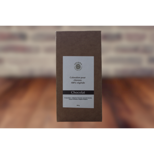 Coloration Cheveux 100% Vegetale Chocolat 100g