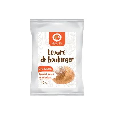 Levure de Boulanger Sans Gluten 40g - Merci Fit