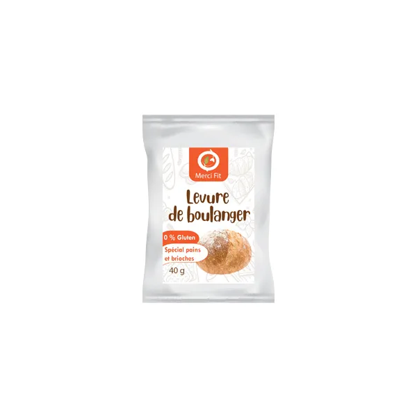 Levure de Boulanger Sans Gluten 40g - Merci Fit
